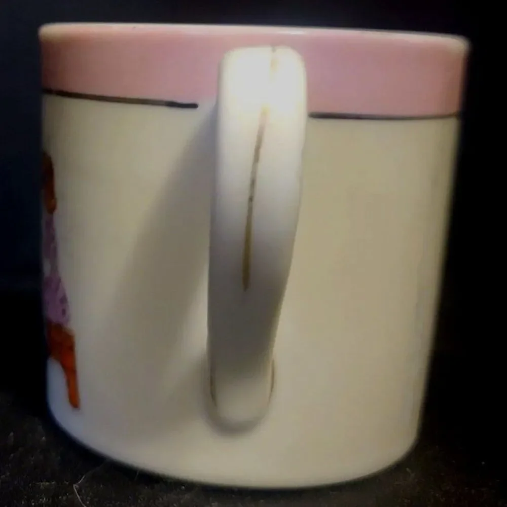 Noritake Childs Mug‎ Boy Girl Celebrating Birthday Hand Painted No Saucer Japan